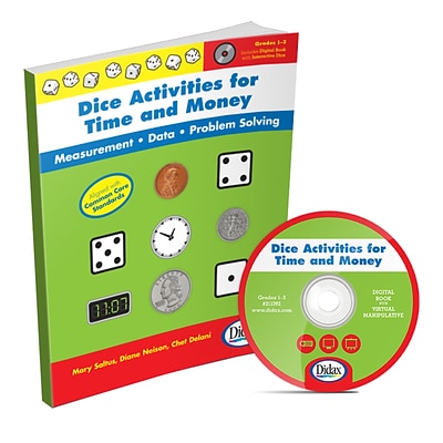 ISBN 9781583246559 product image for Didax Dice Activities For Time And Money | Quill | upcitemdb.com