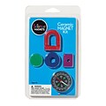 Dowling Magnets Assorted Shapes Mini Ceramic Magnet Science Kit (DO-731022)