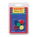 Dowling Magnets Dry Erase Magnets, 3/4 Ceramic Disc, Assorted Colors, 4/Bundle (DO735011)