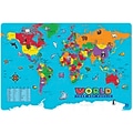 Educational Insights Foam Map Puzzles, World
