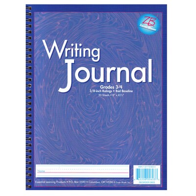 Zaner-Bloser® Writing Journals, Purple, Grade 3-4, 6 EA/BD