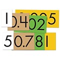 Essential Products® 4-Value Decimals To Whole Number Place Value Card Set, 4, 40 Cards (ELP626641)