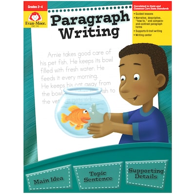 Evan-Moor Practice Paragraph Writing, Workbook, Grades 2-4 (EMC246)