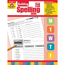 Evan-Moor® Building Spelling Skills, Grade 6