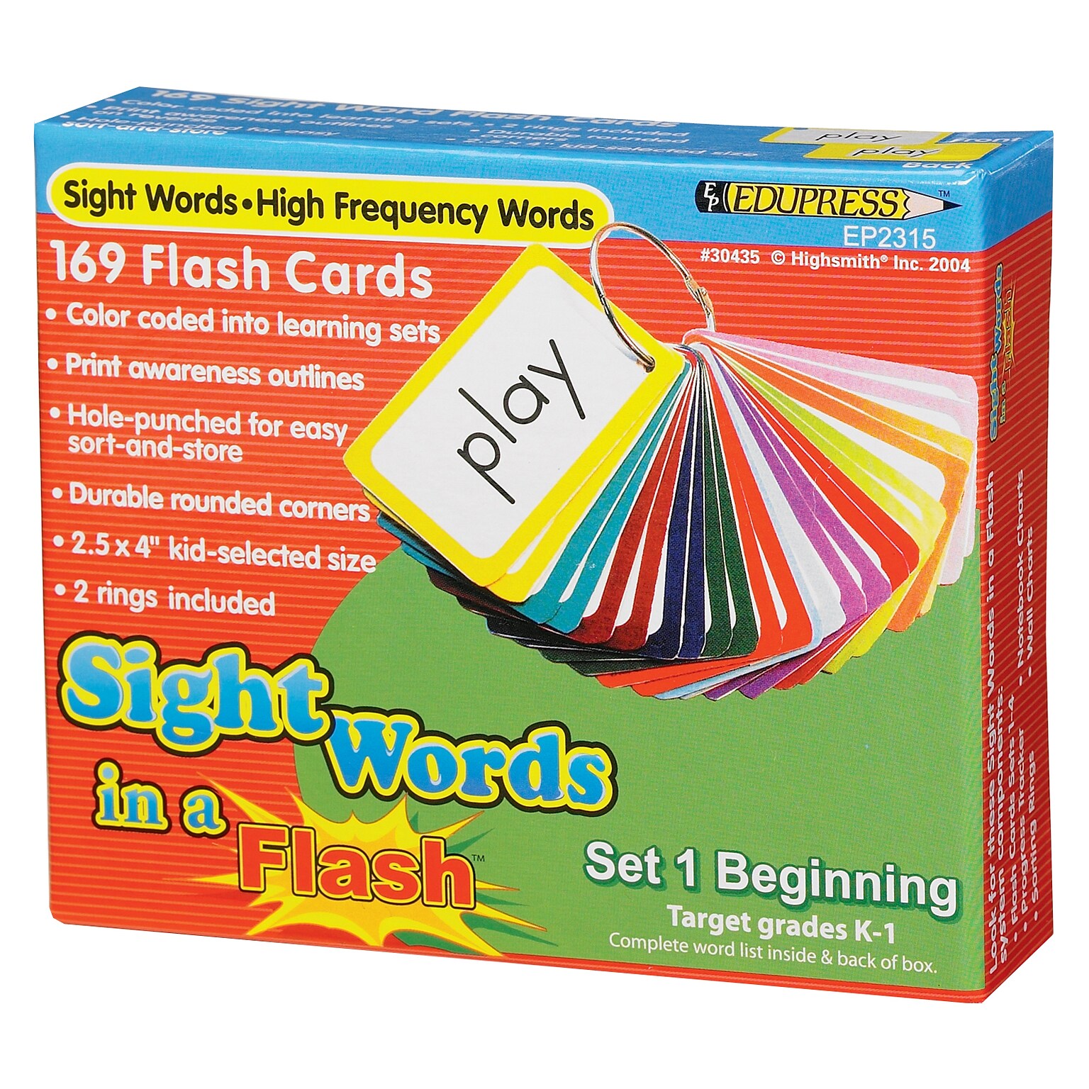 Edupress™ Words in a Flash, Grade K-1