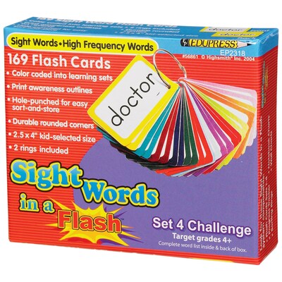 Edupress™ Words in a Flash, Grade 4+