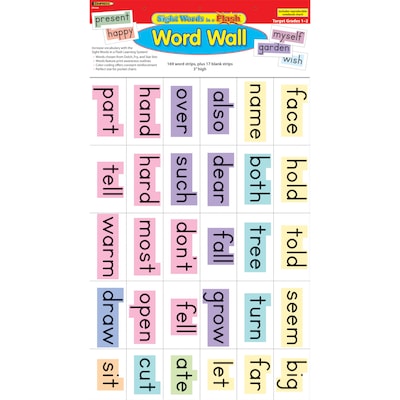 Edupress® Sight Words In A Flash Word Wall, Gr. 1-2