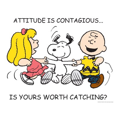 Eureka® Peanuts® Attitude Poster