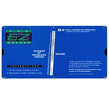 The E-Z Grader Blue Large Print, Up to 70 Questions  (EZ-7200)