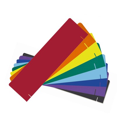 Project Board Headers, Assorted, 8/Carton