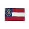 Flagzone Georgia Flag with Heading and Grommets, 3 x 5, Each