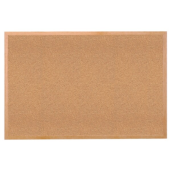 Ghent Wood Frame Cork Bulletin Board, 18 x 24 (GH-14181)