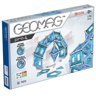 GeoMagWorld PRO L Building Set, 174 pieces (GMW025)