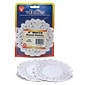 Hygloss Round Paper Lace Doilies, White, 100/Pack (HYG10041)