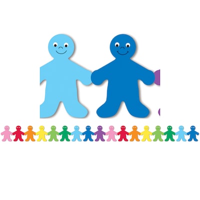 Rainbow People Mighty Brights™ Border, 3 x 36, 12/pkg
