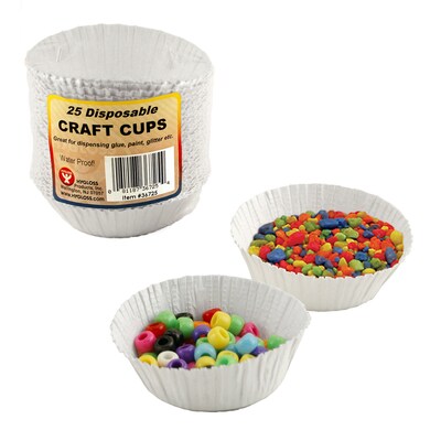 Hygloss Craft Accessories, Craft Cups,  25 Cups