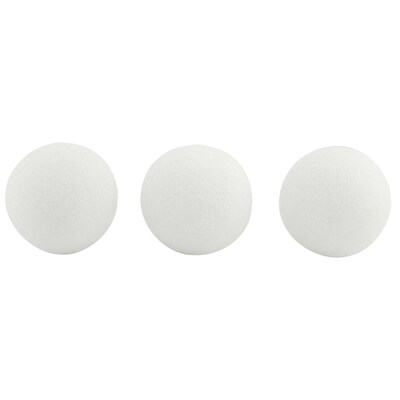 Hygloss Styrofoam Balls, Grade K+, 12 Per Pack, 2 Packs (HYG51103-2)