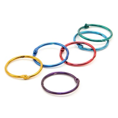 Hygloss® Book Ring Pack, 1 1/2"