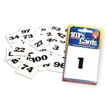 Hygloss® Number Flash Card, 1-100, Grades Kindergarten to 7th Grade (HYG61491)