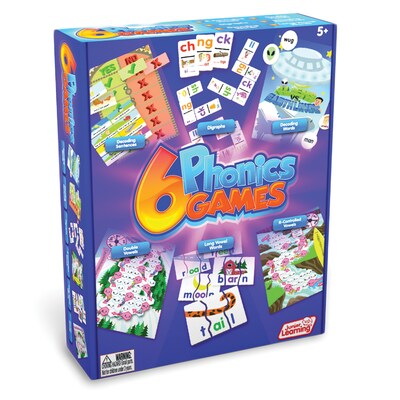 Junior Learning 6 Phonics Games (JRL401)