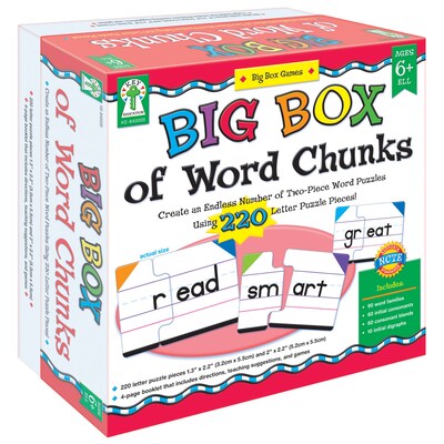 Big Box of Word Chunks