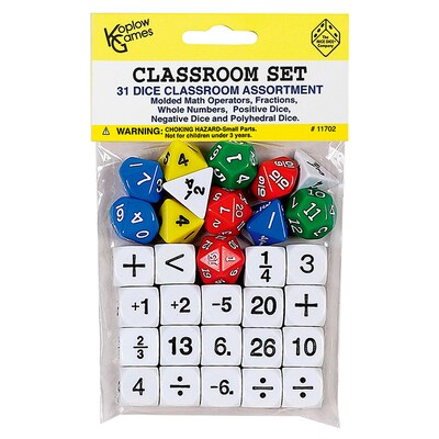 Koplow Games Dice, Classroom Dice Set