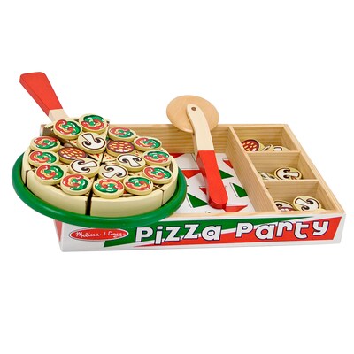 Melissa & Doug® Wooden Pizza Party Set