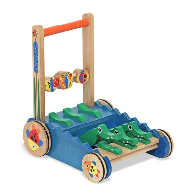 Melissa & Doug® Chomp & Clack Alligator Push Toy