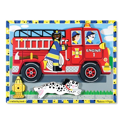 Melissa & Doug® Fire Truck Chunky Puzzle