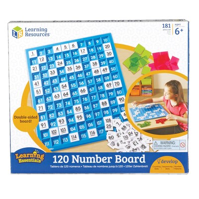 Learning Resources Learning Essentials 120 Number Board (LER1332)