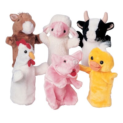 Farm Favorites Puppets, Set of 6