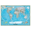 National Geographic World Classic Wall Map, Mural, 110 x 76.5 (NGMRE00622007)