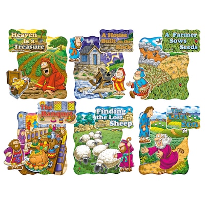 North Star Teacher Resources® Bulletin Board Set, New Testament Parables (NST3101)