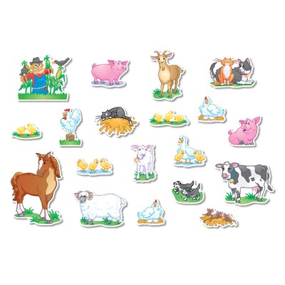 North Star Teacher Resource Bulletin Board Accents, Farm Animals