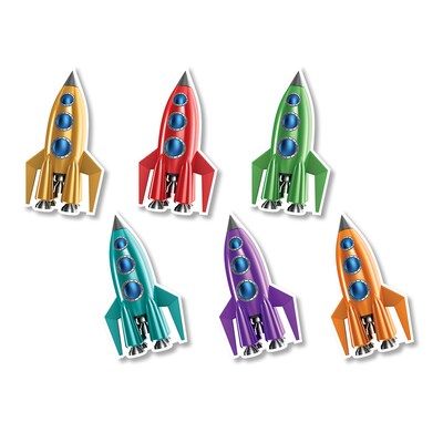 Scholastic Launch Into Learning Accents 48 pieces, Assorted Colors, 7: x 11 (NST3212)