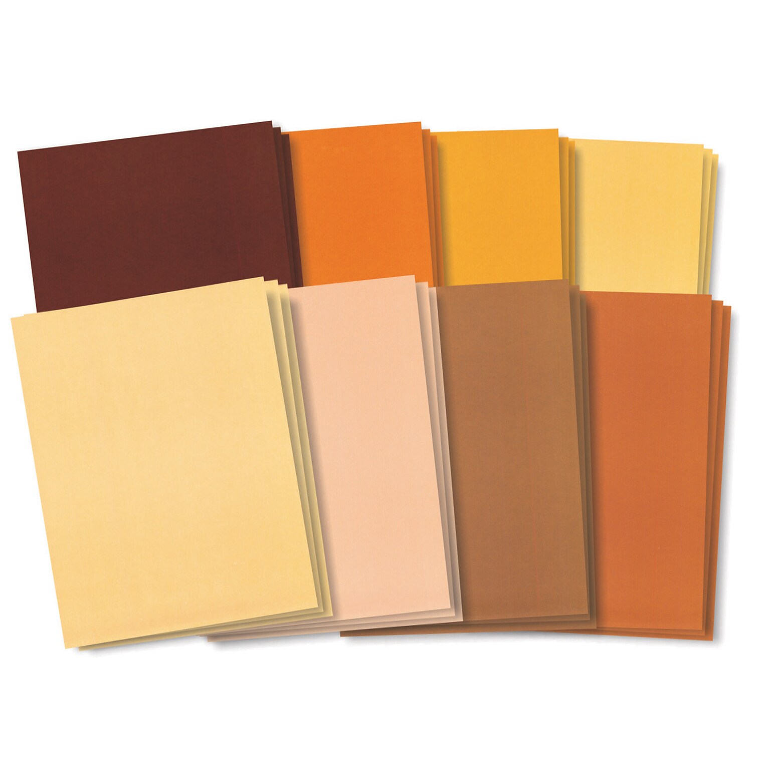 Roylco 8-1/2 x 11 Skin Tone Craft Paper (R-15233)