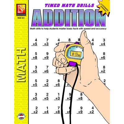 Remedia Timed Math Facts: Addition, 2 Pack/Bundle (REM501)