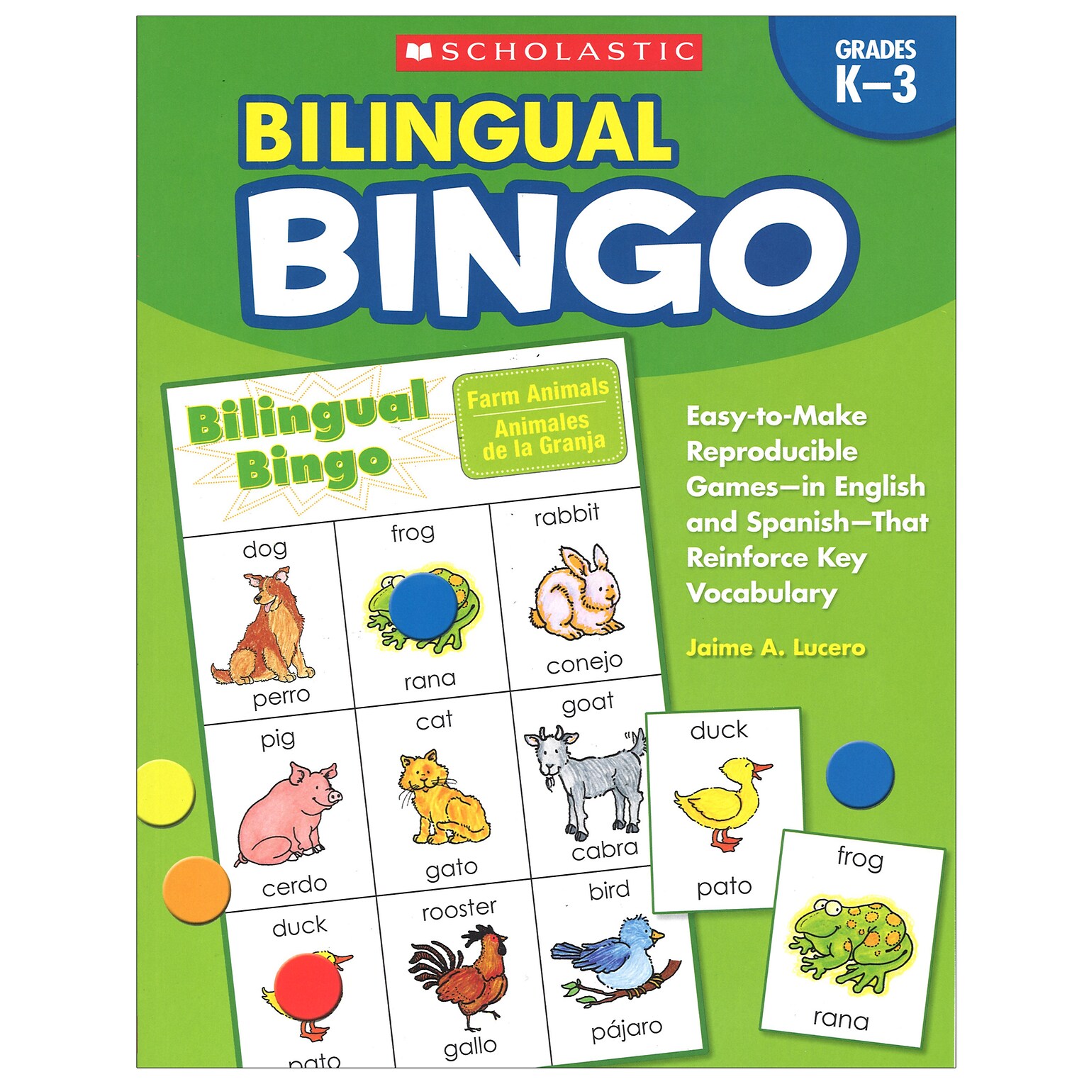 Scholastic Bilingual Bingo, Grades K-3