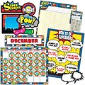 Teacher Created Resources Superhero Set 9/set, 22 x 17 Assorted Sizess and Colors (TCR9666)