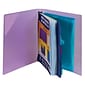 C-Line 1 3-Ring Mini Binder with Organizers, Assorted Colors (CLI30100)