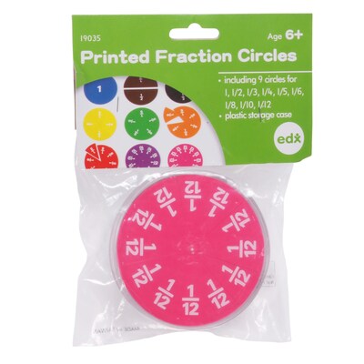 Learning Advantage Fraction Circles, 51/Set (CTU19035)