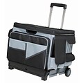 ECR4Kids MemoryStor Universal Rolling Cart, Black & Gray (ELR0549B)