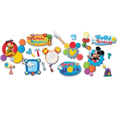 Eureka® Mickey Mouse Clubhouse® Bulletin Board Set, Working Together Is Better (EU-847008)