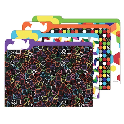 Eureka,Geo Mickey File Folders, 9 x 11.5,24/PK (EU-866405)