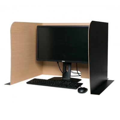 Flipside Products Computer Lab Privacy Screens, Small, 22 x 22.5 x 20, Pack of 12 (FLP61857)