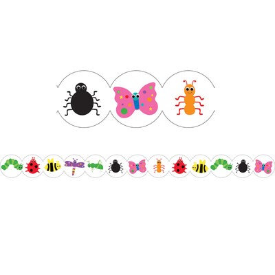 Hygloss Classroom Border, Bugs DieCut, Infant - 6th Grade (HYG33614)