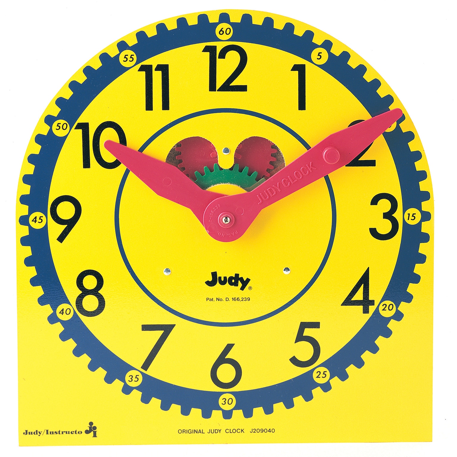 Carson Dellosa Education The Original Judy Clock, Ages 5-9 (J-209040)