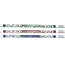 J.R. Moon 2nd Graders Are #1 Motivational Pencil, Pack of 12 (JRM7862B)
