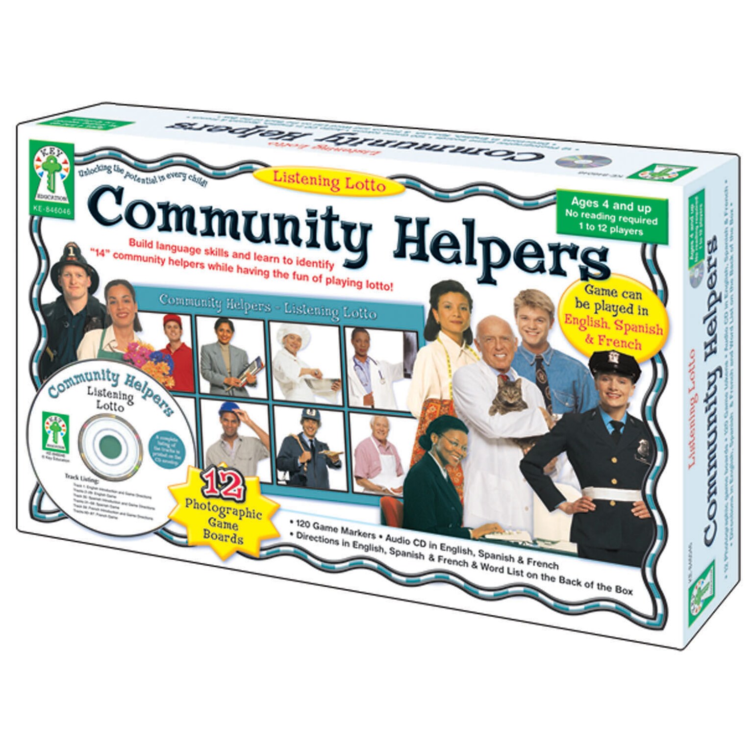 Carson-Dellosa Community Helpers Board Game (KE-846046)