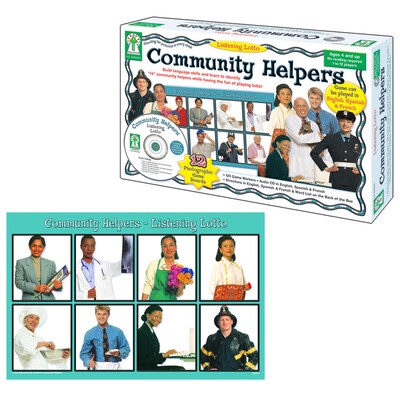 Carson-Dellosa Community Helpers Board Game (KE-846046)